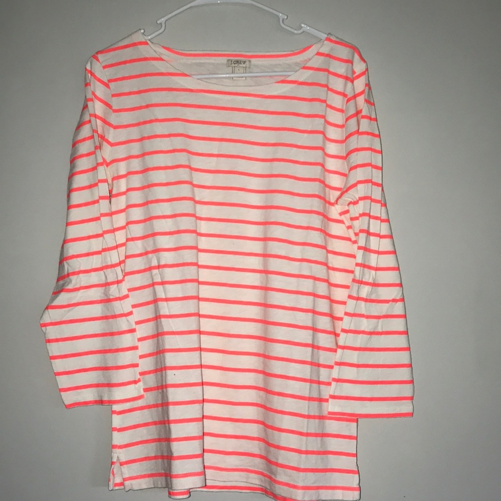 Thicker material three quarter sleeve Jcrew shirt